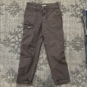 Stylish Brown Cropped Pants